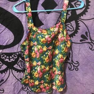 Victoria’s secret floral flowy tank top